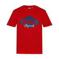 Lee Cooper koszulka męska czerwona Logo, Rozmiar 4XL
