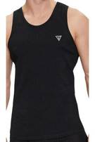 Guess t-shirt męski na ramiączkach czarny, Rozmiar M