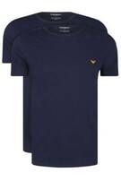 Emporio Armani T-shirt męskie 2 pack granatowy, Rozmiar M