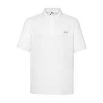 Slazenger Plain biała męska koszulka polo