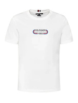 Tommy Hilfiger Regular Fit koszulka męska biała, Rozmiar L