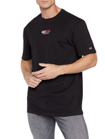 Tommy Jeans Regular Fit T-shirt męski czarny, Rozmiar XL