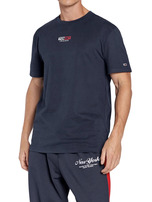 Tommy Jeans Regular Fit T-shirt męski granatowy, Rozmiar XL