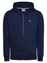 TOMMY JEANS bluza granatowa zapinana na zamek Black Iris, Rozmiar L