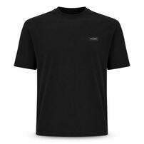Koszulka męska Karl Lagerfeld 245M2110 czarna – Relaxed Fit, 100% bawełna organiczna, Rozmiar L