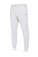 Spodnie dresowe męskie Lacoste XH9624 Slim Fit szare z logo, Rozmiar M